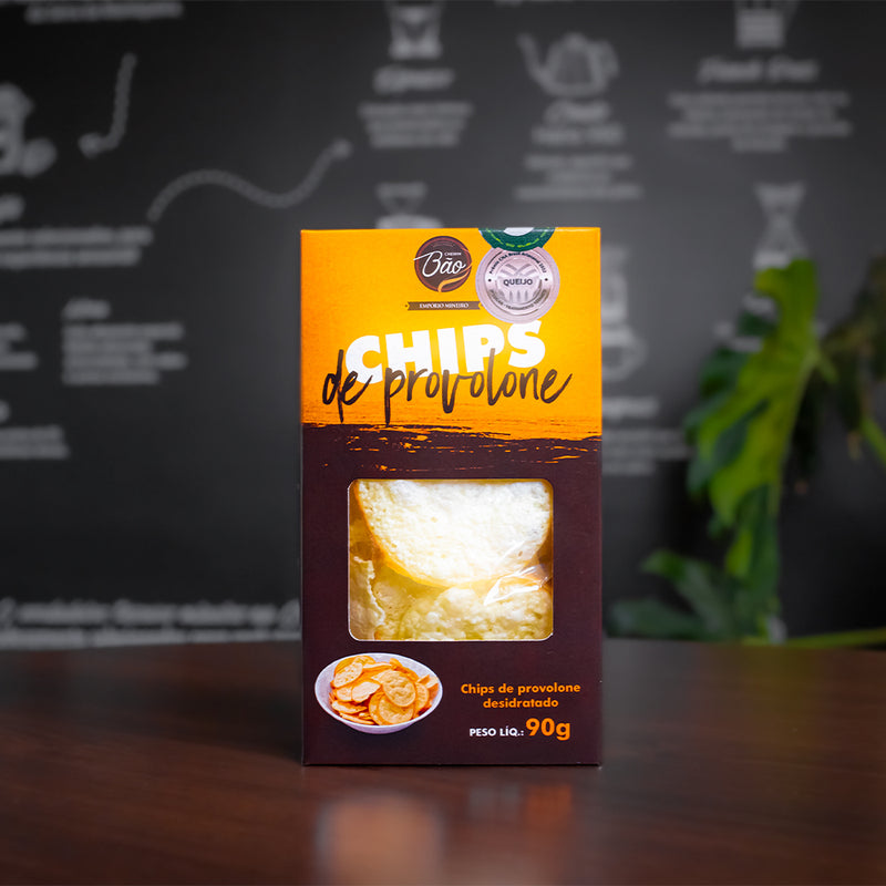 CHIPS DE PROVOLONE DESIDRATADO 90g