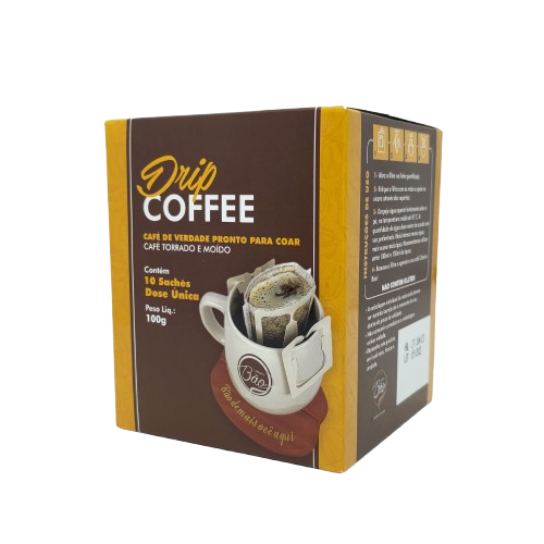 DRIP COFFEE CHEIRIN BAO 100G C/ 10 UNIDADES