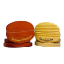 KIT PIRES DE MADEIRA GRAO DE CAFE COM 6 UNID