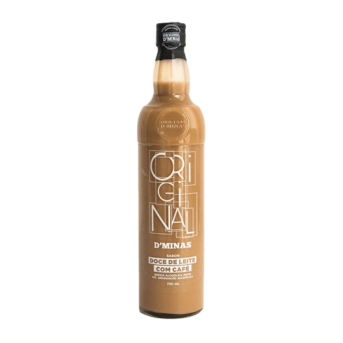 CACHAÇA SABOR DOCE DE LEITE COM CAFÉ 700ML